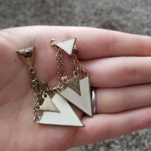Triangle earrings